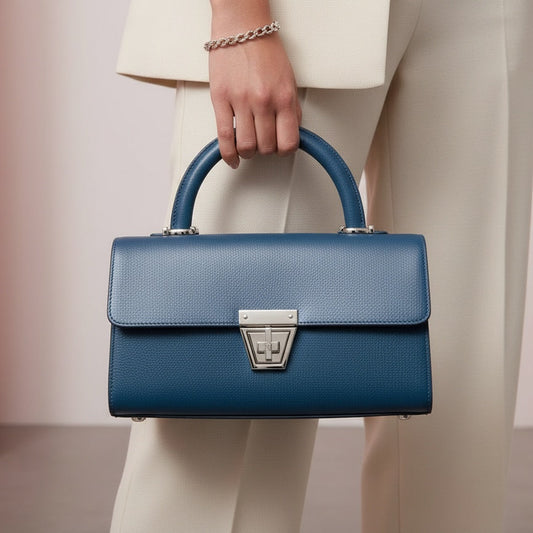 Handbag for Women   with Elegant Lock Closure