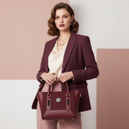 Luxury Structured Tote Handbag for Women