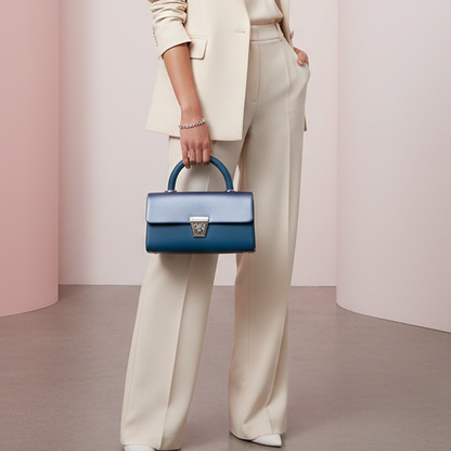 Handbag for Women   with Elegant Lock Closure